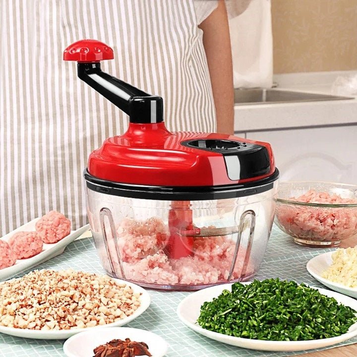 10 in 1 Hand Chopper Food Processor | Manual Vegetables Chopper - Japan Electronics
