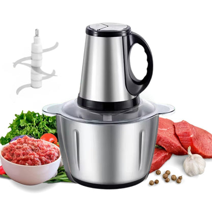 Electric Meat Grinder 3 Liter Chopper meat chopper, Multi Function Food Processor - Japan Electronics