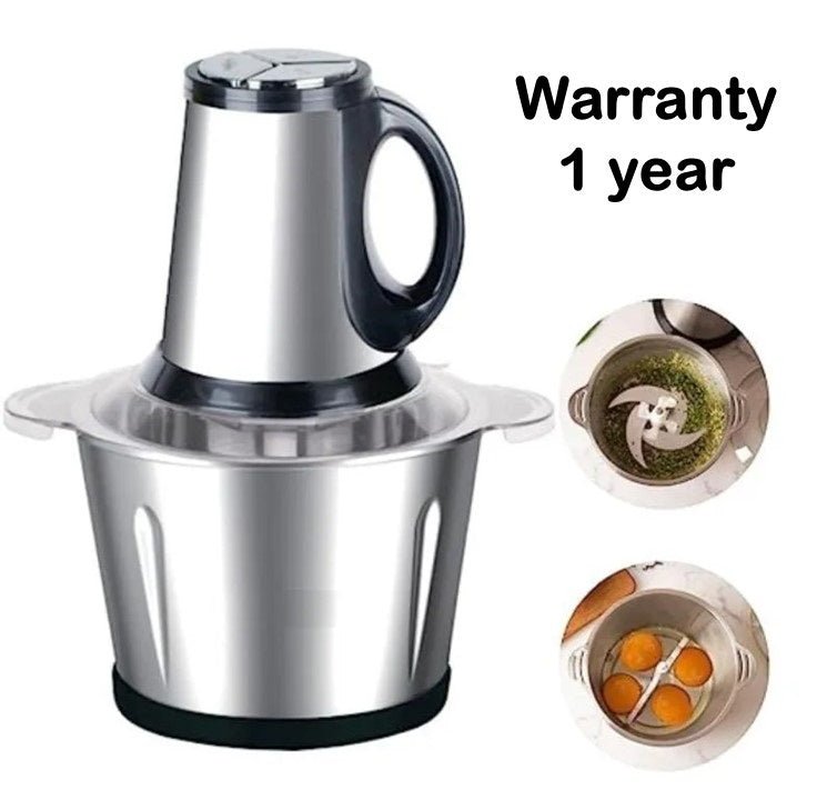 Electric Meat Grinder 3 Liter Chopper meat chopper, Multi Function Food Processor - Japan Electronics