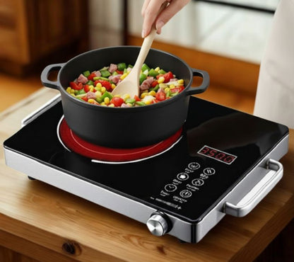 Electric Stove Touch Operated - 3500W Electric Infrared Ceramic Cooker - Temperature Control Hot Plate
