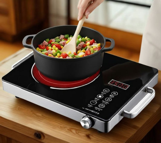 Electric Stove Touch Operated - 3500W Electric Infrared Ceramic Cooker - Temperature Control Hot Plate