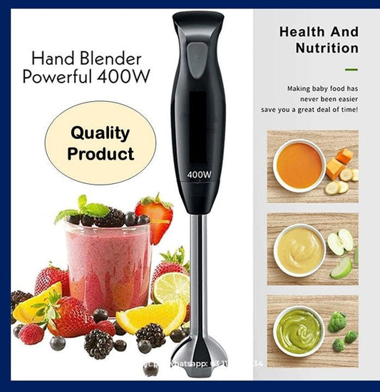 Hand Blender, Electric Stick Blender for Kitchen, Food processer - Japan Electronics