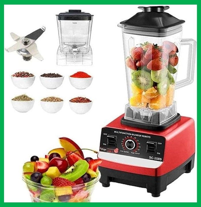 Premium Quality juicer blender machine 2 in 1, Powerful high speed motor, unbreakable jug - Japan Electronics