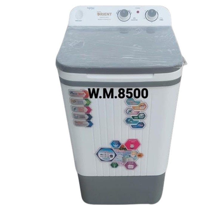 Washing machine large size 11 Kg, Pure plastic body, warranty 3 years - Japan Electronics