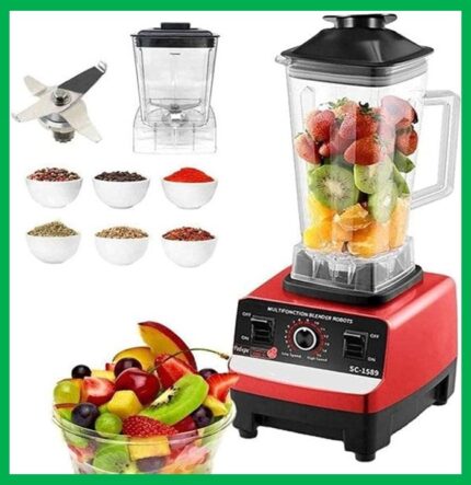 Premium Quality Juicer Blender Machine (2 in 1) Heavy duty powerful motor, warranty 1 year